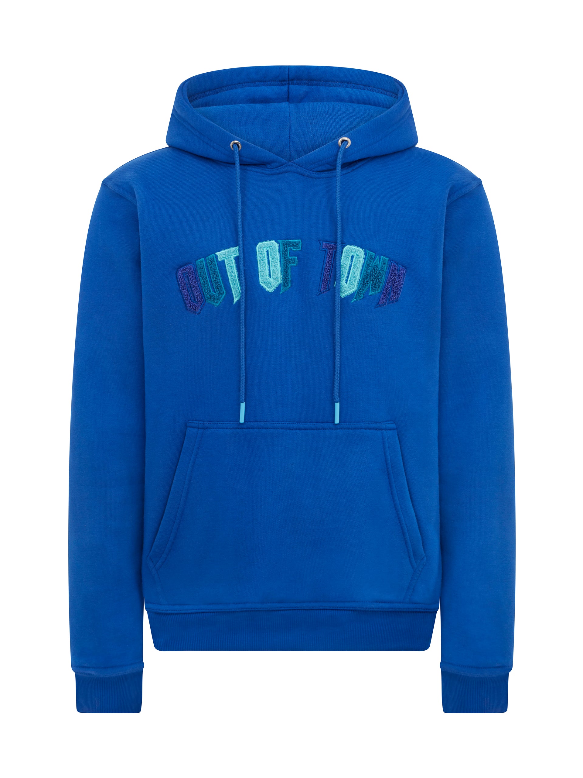 Out Of Town Multi-coloured Hoodie Blue