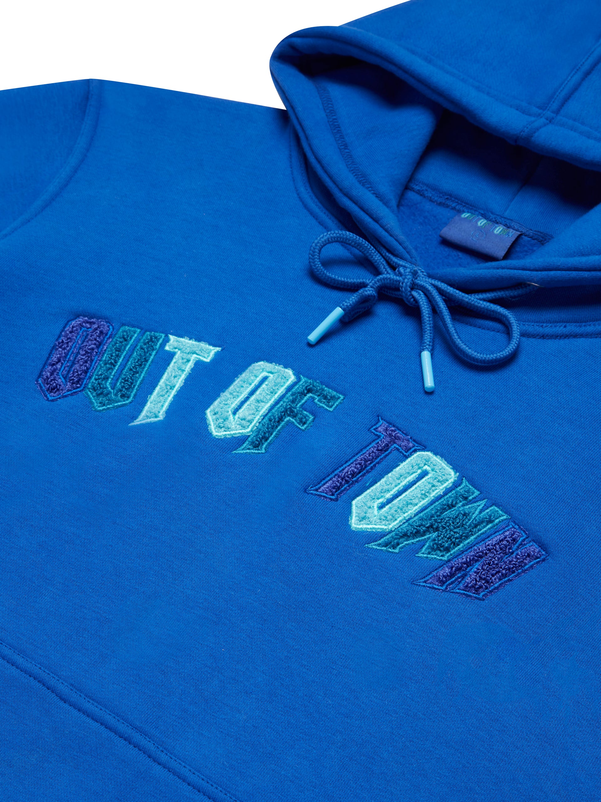 Out Of Town Multi-coloured Hoodie Blue