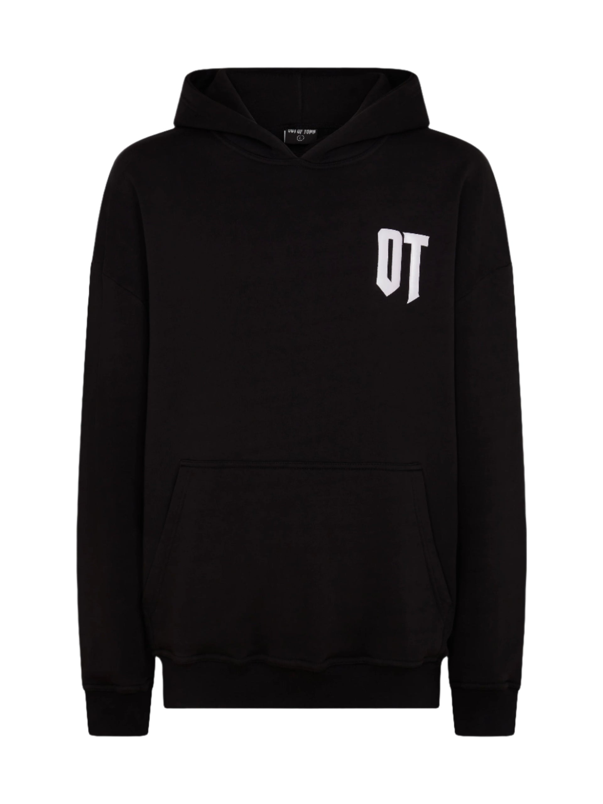 Pre Order: 'OT logo' Oversized Hoodie (Black)